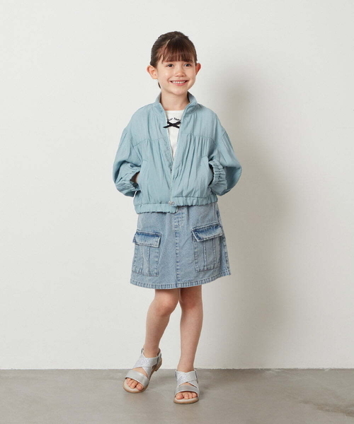 セール】[140-150]セミシアーボリュームブルゾン（ブルゾン