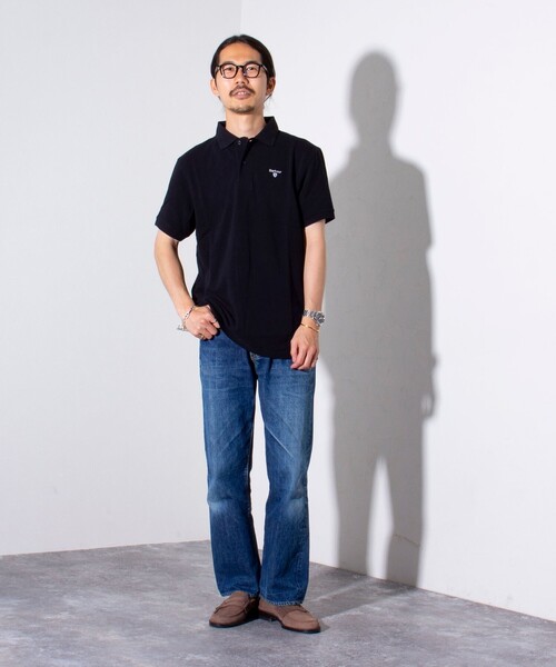 Barbour（バブアー）の「【限定展開】【Barbour/バブアー】鹿の子 半袖 
