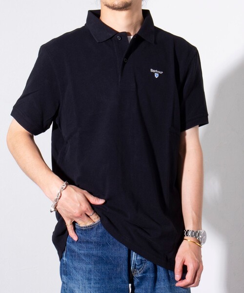 Barbour（バブアー）の「【限定展開】【Barbour/バブアー】鹿の子 半袖 