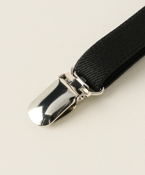 SLOBE IENA（スローブイエナ）の「ART BROWN サスペンダー 53243-2-08915（サスペンダー・レディース・アイボリー/ブラック・FREE）」の13枚目の写真