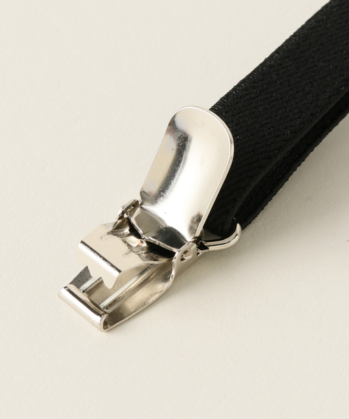 SLOBE IENA（スローブイエナ）の「ART BROWN サスペンダー 53243-2-08915（サスペンダー・レディース・アイボリー/ブラック・FREE）」の14枚目の写真