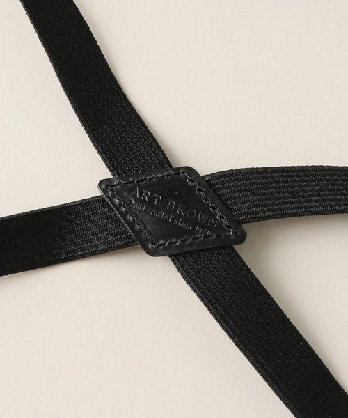 SLOBE IENA（スローブイエナ）の「ART BROWN サスペンダー 53243-2-08915（サスペンダー・レディース・アイボリー/ブラック・FREE）」の16枚目の写真
