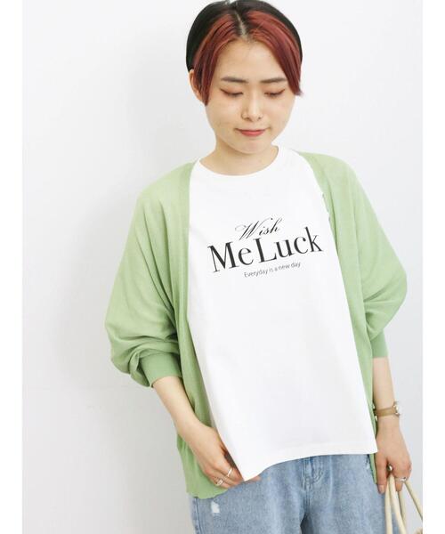 Samansa Mos2 blue（サマンサモスモスブルー）の「【接触冷感】シアートッパーカーディガン（カーディガン/ボレロ・レディース・イエロー/ブラック/グリーン/シルバーグレー・F）」の13枚目の写真