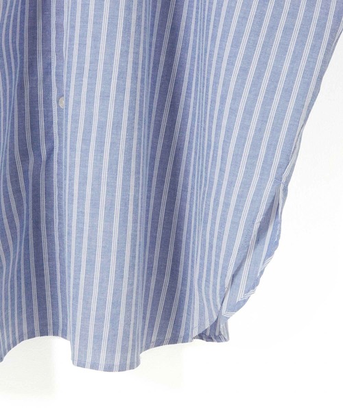 ROPE' PICNIC(ロペピクニック)の「【BEVERLY HILLS POLO CLUB】バンドカラーシャツ(シャツ/ブラウス・レディース・ブルー系その他4/ベージュ系その他/サックスブルー/ホワイト・38)」の20枚目の写真