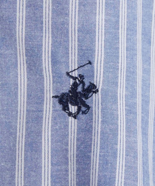 ROPE' PICNIC(ロペピクニック)の「【BEVERLY HILLS POLO CLUB】バンドカラーシャツ(シャツ/ブラウス・レディース・ブルー系その他4/ベージュ系その他/サックスブルー/ホワイト・38)」の12枚目の写真