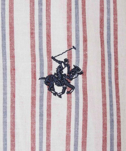 ROPE' PICNIC(ロペピクニック)の「【BEVERLY HILLS POLO CLUB】バンドカラーシャツ(シャツ/ブラウス・レディース・ブルー系その他4/ベージュ系その他/サックスブルー/ホワイト・38)」の8枚目の写真