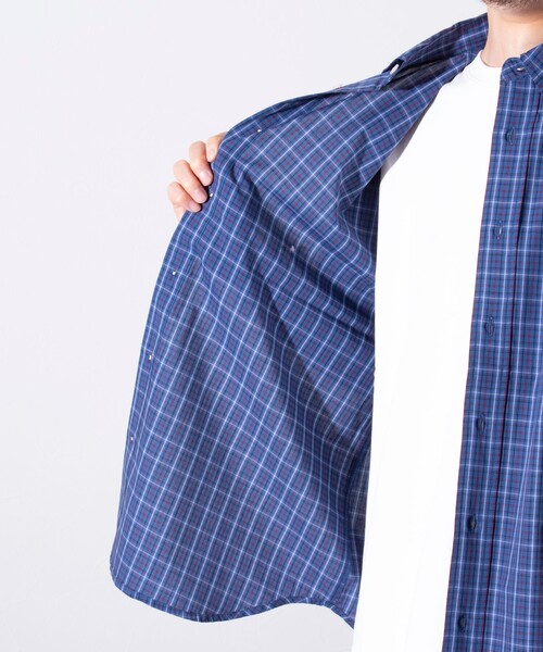 GLOSTER(グロスター)の「【GLOSTER/グロスター】BOY ASTLAD ボタンダウン 半袖シャツ (無地/チェック)(シャツ/ブラウス・メンズ・グリーン系その他/ブルー系その他/ホワイト/ミント・S/M/L)」の16枚目の写真
