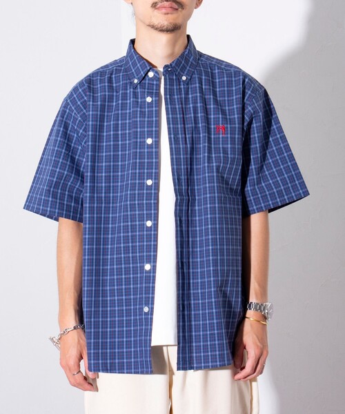 GLOSTER(グロスター)の「【GLOSTER/グロスター】BOY ASTLAD ボタンダウン 半袖シャツ (無地/チェック)(シャツ/ブラウス・メンズ・グリーン系その他/ブルー系その他/ホワイト/ミント・S/M/L)」の17枚目の写真
