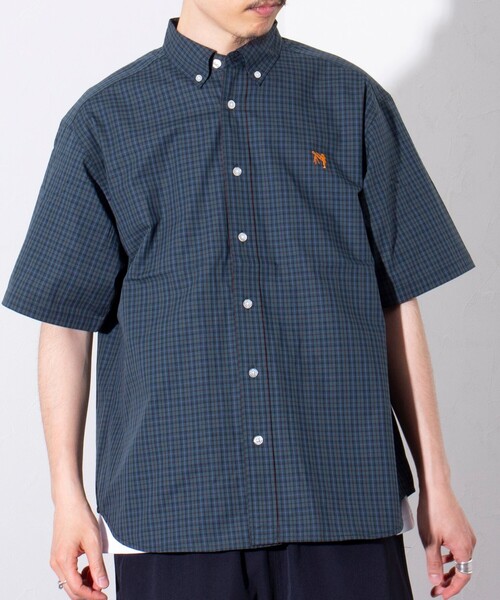 GLOSTER(グロスター)の「【GLOSTER/グロスター】BOY ASTLAD ボタンダウン 半袖シャツ (無地/チェック)(シャツ/ブラウス・メンズ・グリーン系その他/ブルー系その他/ホワイト/ミント・S/M/L)」の19枚目の写真