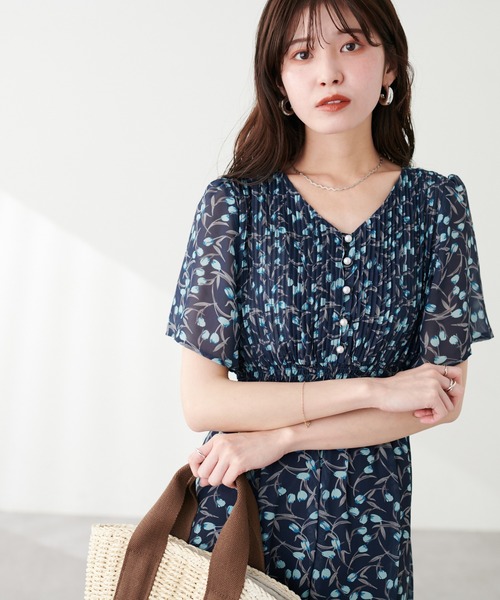 natural couture(ナチュラルクチュール)の「フレアスリーブお上品ワンピース(ワンピース・レディース・その他3/その他2/その他1/その他4・LARGE/MEDIUM)」の22枚目の写真