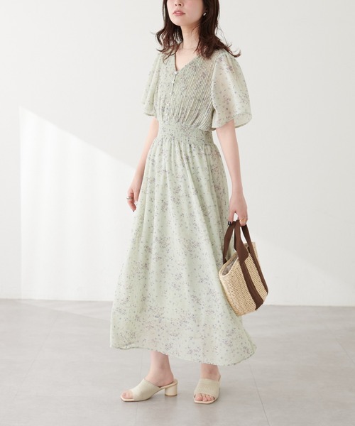 natural couture(ナチュラルクチュール)の「フレアスリーブお上品ワンピース(ワンピース・レディース・その他3/その他2/その他1/その他4・LARGE/MEDIUM)」の12枚目の写真