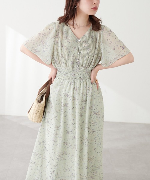 natural couture(ナチュラルクチュール)の「フレアスリーブお上品ワンピース(ワンピース・レディース・その他3/その他2/その他1/その他4・LARGE/MEDIUM)」の14枚目の写真