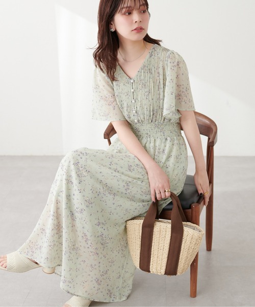 natural couture(ナチュラルクチュール)の「フレアスリーブお上品ワンピース(ワンピース・レディース・その他3/その他2/その他1/その他4・LARGE/MEDIUM)」の15枚目の写真