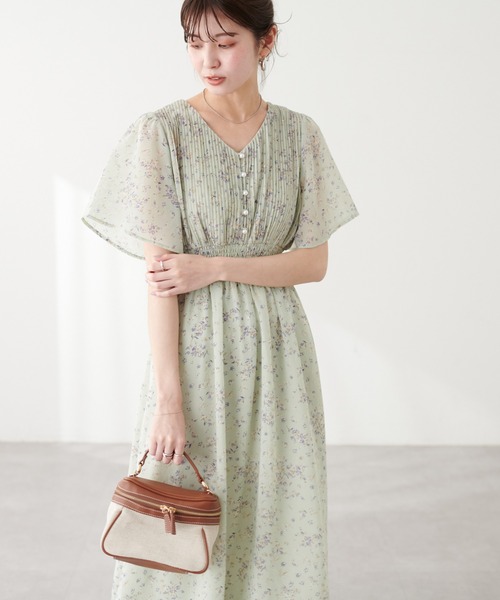 natural couture(ナチュラルクチュール)の「フレアスリーブお上品ワンピース(ワンピース・レディース・その他3/その他2/その他1/その他4・LARGE/MEDIUM)」の8枚目の写真
