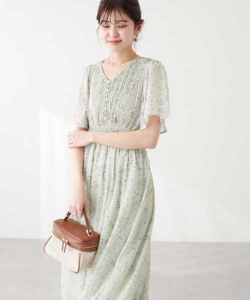natural couture(ナチュラルクチュール)の「フレアスリーブお上品ワンピース(ワンピース・レディース・その他3/その他2/その他1/その他4・LARGE/MEDIUM)」の9枚目の写真