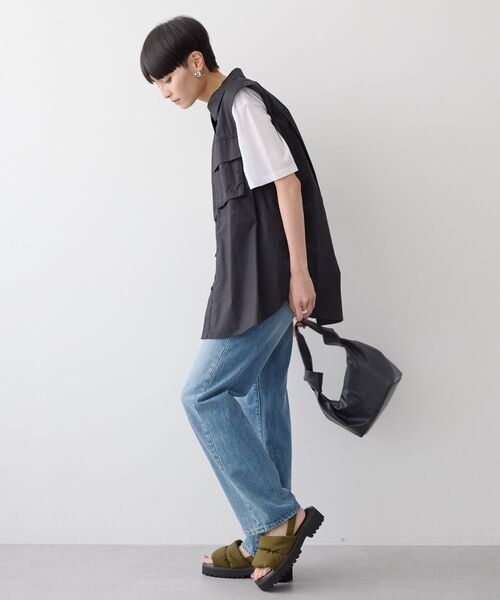 セール】ノースリーブWポケットシャツ（シャツ/ブラウス）｜AMERICAN