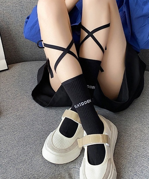 紐付き カラーソックス cula899（ソックス/靴下）｜c.u.l