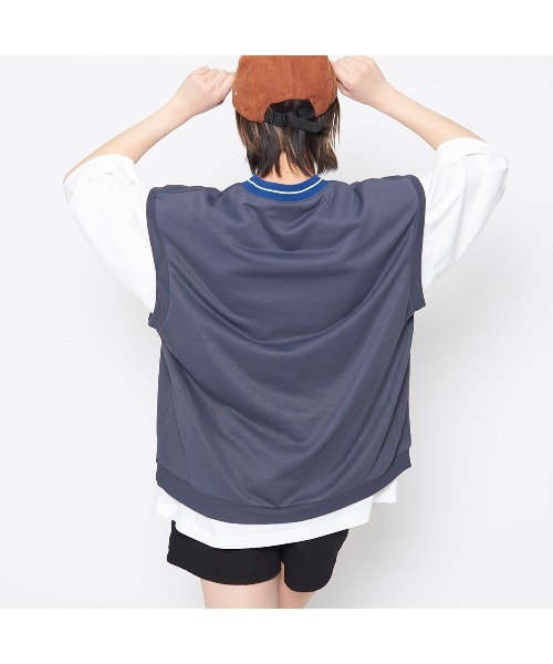 spiritoso（スピリトーゾ）の「【spiritoso】裏毛ベストセット(CP)（ベスト・レディース・杢グレー/ホワイト系/ベビーピンク/グレイッシュベージュ/スミクロ・FREE）」の19枚目の写真