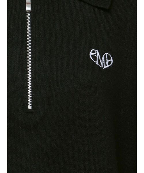 EMODA(エモダ)の「ハーフジップオーバーミニワンピース(ワンピース・レディース・ブラック/ネイビー/グレー/ミント・FREE)」の8枚目の写真