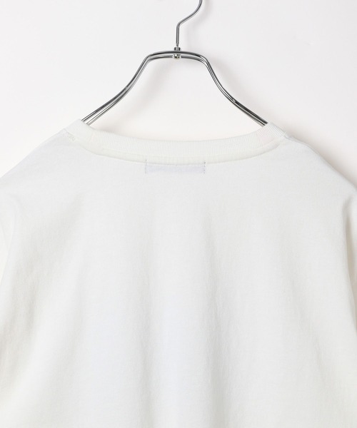 PAGEBOY（ページボーイ）の「カスレロゴワイドスリーブロンT（Tシャツ/カットソー・レディース・チャコールグレー/ホワイト・FREE）」の19枚目の写真