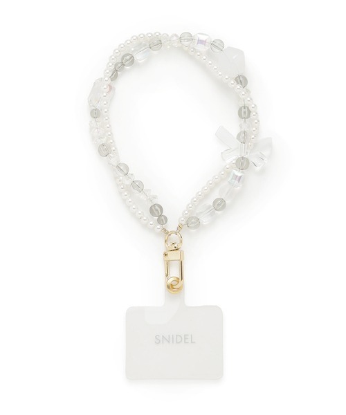 SNIDEL（スナイデル）の「バリエツイストスマホストラップ