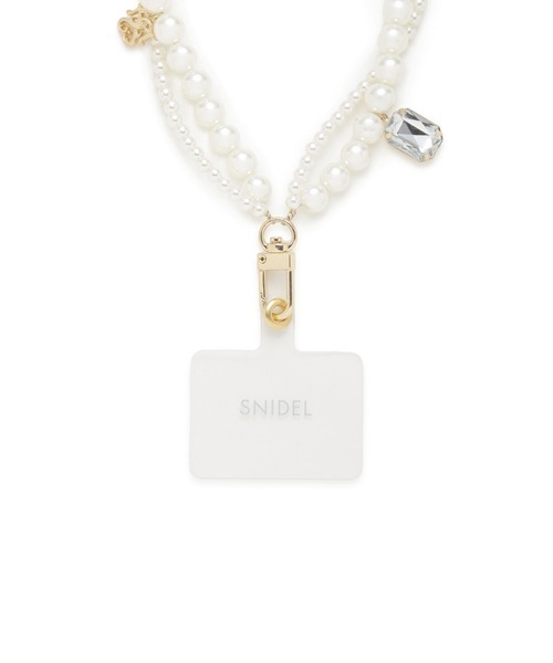 SNIDEL（スナイデル）の「バリエツイストスマホストラップ