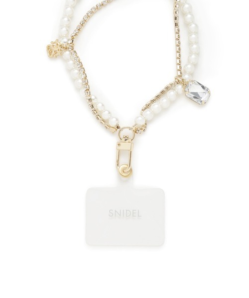 SNIDEL（スナイデル）の「バリエツイストスマホストラップ