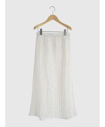 Crochet long skirt