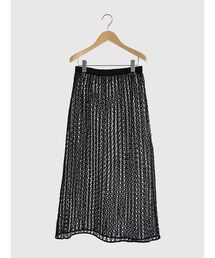 Crochet long skirt
