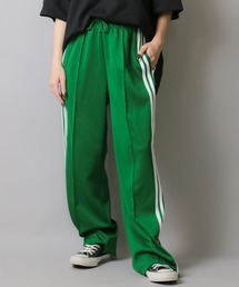 4本サイドライン カラージャージパンツ トラックパンツ