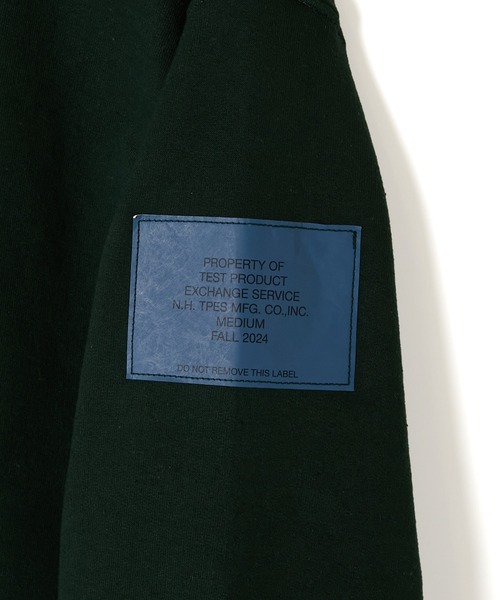 N.HOOLYWOOD TEST PRODUCT EXCHANGE SERVICE（N.ハリウッド テストプロダクト エクスチェンジサービス）の「CREWNECK SWEARTSHIRT（スウェット・メンズ・ブラウン/ダークカーキ/ネイビー/ブラック/ライトブルー・36/38/40/42）」の6枚目の写真