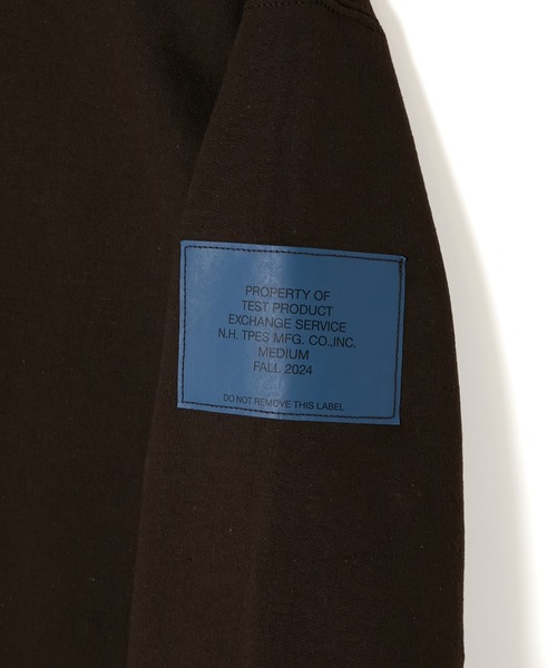 N.HOOLYWOOD TEST PRODUCT EXCHANGE SERVICE（N.ハリウッド テストプロダクト エクスチェンジサービス）の「CREWNECK SWEARTSHIRT（スウェット・メンズ・ブラウン/ダークカーキ/ネイビー/ブラック/ライトブルー・36/38/40/42）」の10枚目の写真