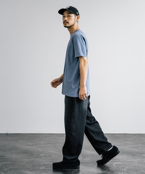 comfort colors(コンフォートカラーズ)の「COMFORT COLORS コンフォートカラーズ ルーズシルエットガーメントダイ半袖Tシャツ(Tシャツ/カットソー・メンズ・ブルー/グレー/バイオレット/ライトパープル/マスタード/チャコール/ピンク/ホワイト・L/XL/M)」の20枚目の写真