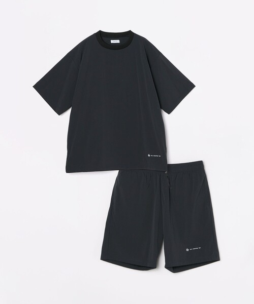 SHIPS any（シップス エニィ）の「【WEB限定】SHIPS any: ワッシャーナイロン スピンドル Tシャツ＋イージーショーツ セットアップ◆（Tシャツ/カットソー・メンズ・ブラック/チャコールグレー/オリーブ/ネイビー/ダークグレー・SMALL/MEDIUM/LARGE/X-LARGE）」の19枚目の写真