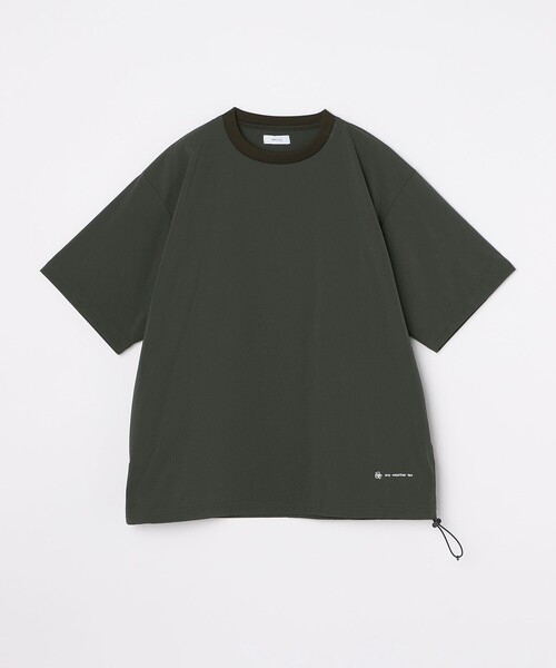 SHIPS any（シップス エニィ）の「【WEB限定】SHIPS any: ワッシャーナイロン スピンドル Tシャツ＋イージーショーツ セットアップ◆（Tシャツ/カットソー・メンズ・ブラック/チャコールグレー/オリーブ/ネイビー/ダークグレー・SMALL/MEDIUM/LARGE/X-LARGE）」の21枚目の写真