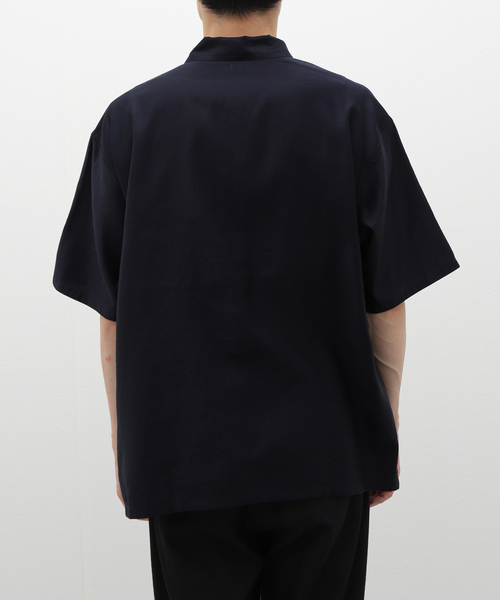 EDIFICE（エディフィス）の「スーピマ ライトモールスキン プルオーバー シャツ（シャツ/ブラウス・メンズ・ブラック/ネイビー/ホワイト・3/2）」の7枚目の写真