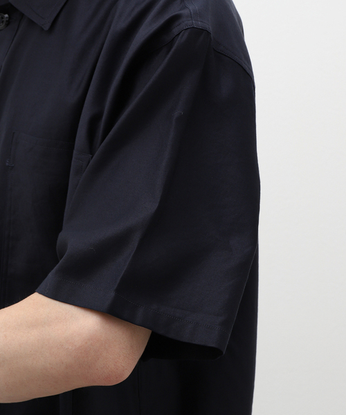 EDIFICE（エディフィス）の「スーピマ ライトモールスキン プルオーバー シャツ（シャツ/ブラウス・メンズ・ブラック/ネイビー/ホワイト・3/2）」の11枚目の写真