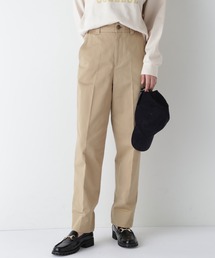 ◆甘撚オーガニックCチノセンタープレスパンツ