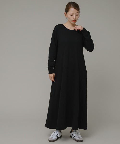 Champion（チャンピオン）の「『別注』『Sサイズあり』Champion×Sonny Label　裏毛スウェットテントワンピース（ワンピース・レディース・ブラック/スミクロ/ネイビー・SMALL/FREE）」の19枚目の写真