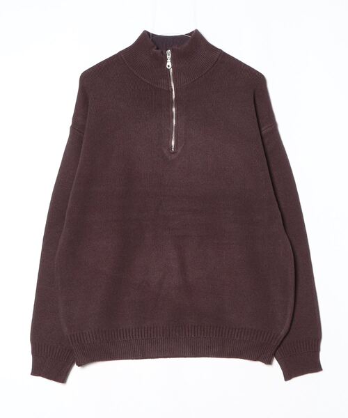 many men many mind(メニーメンメニーマインド)の「many men many mind /ウォッシャブルニットハーフZIP(ニット/セーター・メンズ・ネイビー/グレー/ブラック/アイボリー/ブラック系その他/ブラウン/ホワイト系その他・MEDIUM/LARGE/X-LARGE)」の6枚目の写真