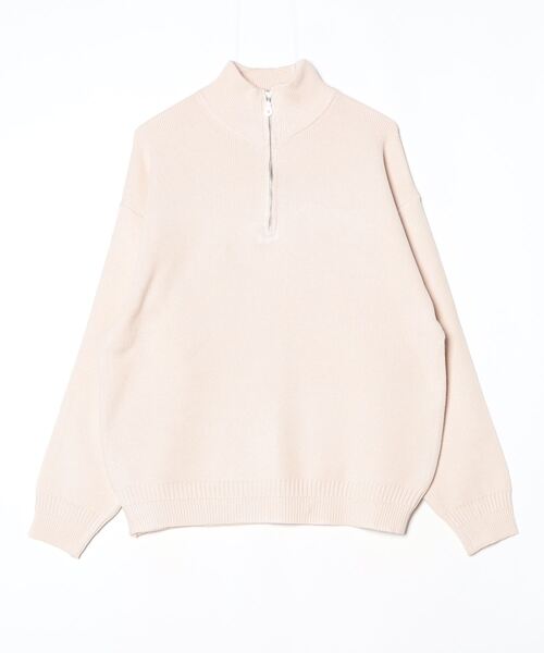 many men many mind(メニーメンメニーマインド)の「many men many mind /ウォッシャブルニットハーフZIP(ニット/セーター・メンズ・ネイビー/グレー/ブラック/アイボリー/ブラック系その他/ブラウン/ホワイト系その他・MEDIUM/LARGE/X-LARGE)」の21枚目の写真
