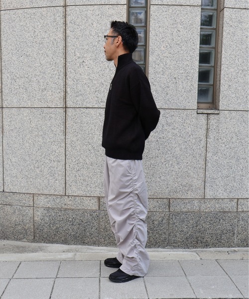 many men many mind(メニーメンメニーマインド)の「many men many mind /ウォッシャブルニットハーフZIP(ニット/セーター・メンズ・ネイビー/グレー/ブラック/アイボリー/ブラック系その他/ブラウン/ホワイト系その他・MEDIUM/LARGE/X-LARGE)」の17枚目の写真