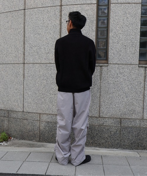 many men many mind(メニーメンメニーマインド)の「many men many mind /ウォッシャブルニットハーフZIP(ニット/セーター・メンズ・ネイビー/グレー/ブラック/アイボリー/ブラック系その他/ブラウン/ホワイト系その他・MEDIUM/LARGE/X-LARGE)」の18枚目の写真