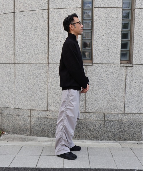 many men many mind(メニーメンメニーマインド)の「many men many mind /ウォッシャブルニットハーフZIP(ニット/セーター・メンズ・ネイビー/グレー/ブラック/アイボリー/ブラック系その他/ブラウン/ホワイト系その他・MEDIUM/LARGE/X-LARGE)」の19枚目の写真