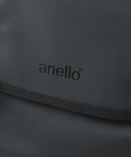a.v.v(アーヴェヴェ)の「【A4サイズ対応】anelloフラップリュック(バックパック/リュック・メンズ・ブラック・46)」の6枚目の写真