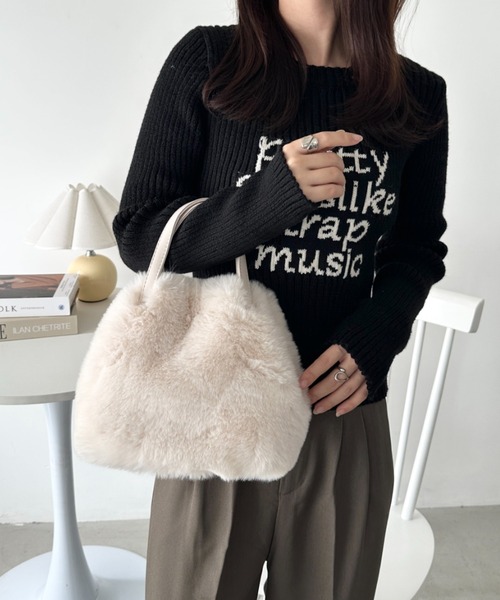 セール】2WAYフェイクファーショルダーバッグ（ショルダーバッグ