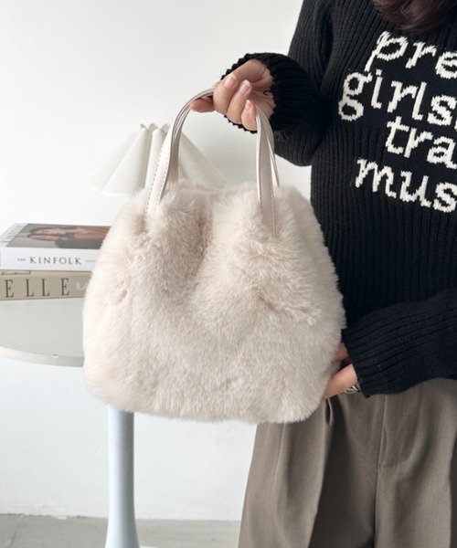 セール】2WAYフェイクファーショルダーバッグ（ショルダーバッグ