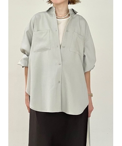 【セール】ソフトオーバーサイズシャツ（シャツ/ブラウス）｜cloenc（クロエンス）