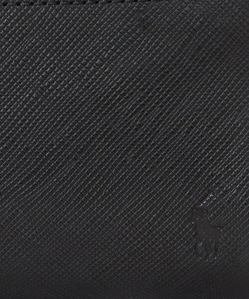 POLO RALPH LAUREN(ポロ ラルフ ローレン)の「サフィアーノ レザー トラベル ケース(その他小物・メンズ・ブラック系1・ONE)」の5枚目の写真