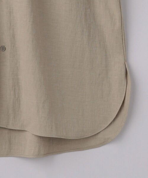 UNITED ARROWS（ユナイテッドアローズ）の「スムース ジャージ バンドカラーシャツ（シャツ/ブラウス・メンズ・オフホワイト/ブラック/ベージュ・M/L/S/XL）」の17枚目の写真